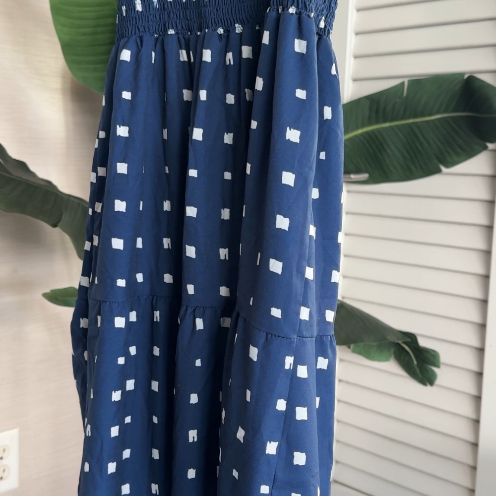 Printed Smocked Ruffle Maxi Dress - Picture 5 of 5
